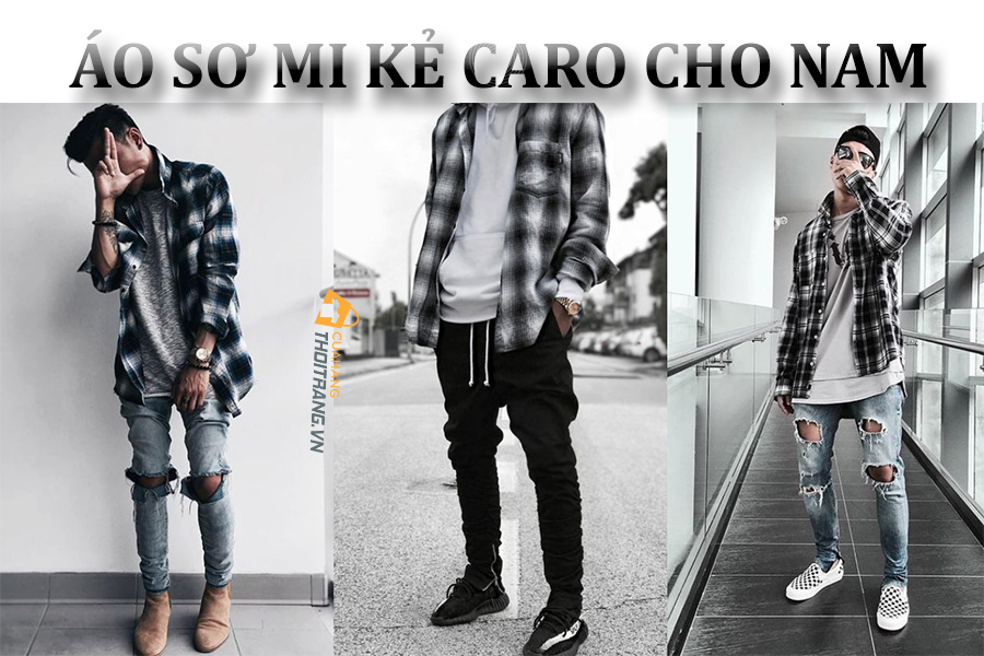 Áo sơ mi kẻ caro: Trang phục 